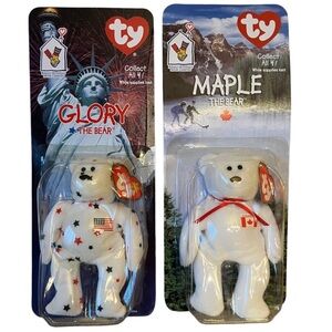 🐻 RARE McDonald's TY Glory & Maple Beanie Babies Bear Set
MISTAGGED